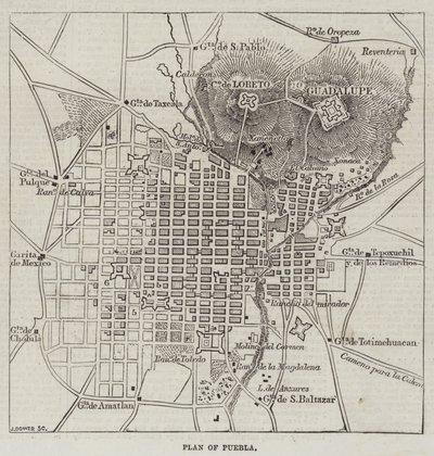 Plan von Puebla von John Dower